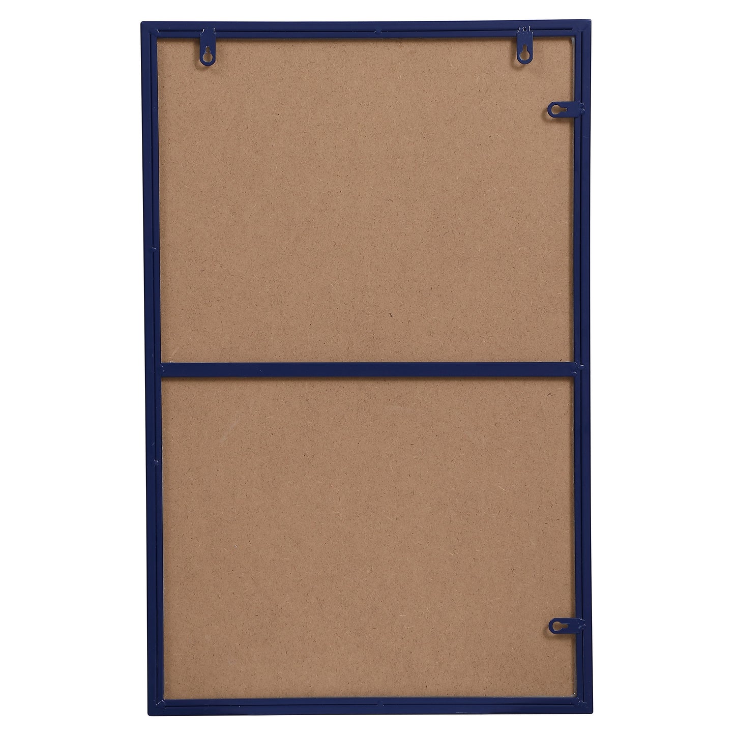 MR41828BL Monet 28" x 18" Metal Framed Rectangular Mirror in Blue