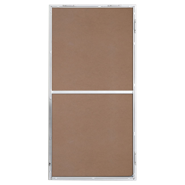 MR41836S Monet 18" x 36" Metal Framed Rectangular Mirror in Silver