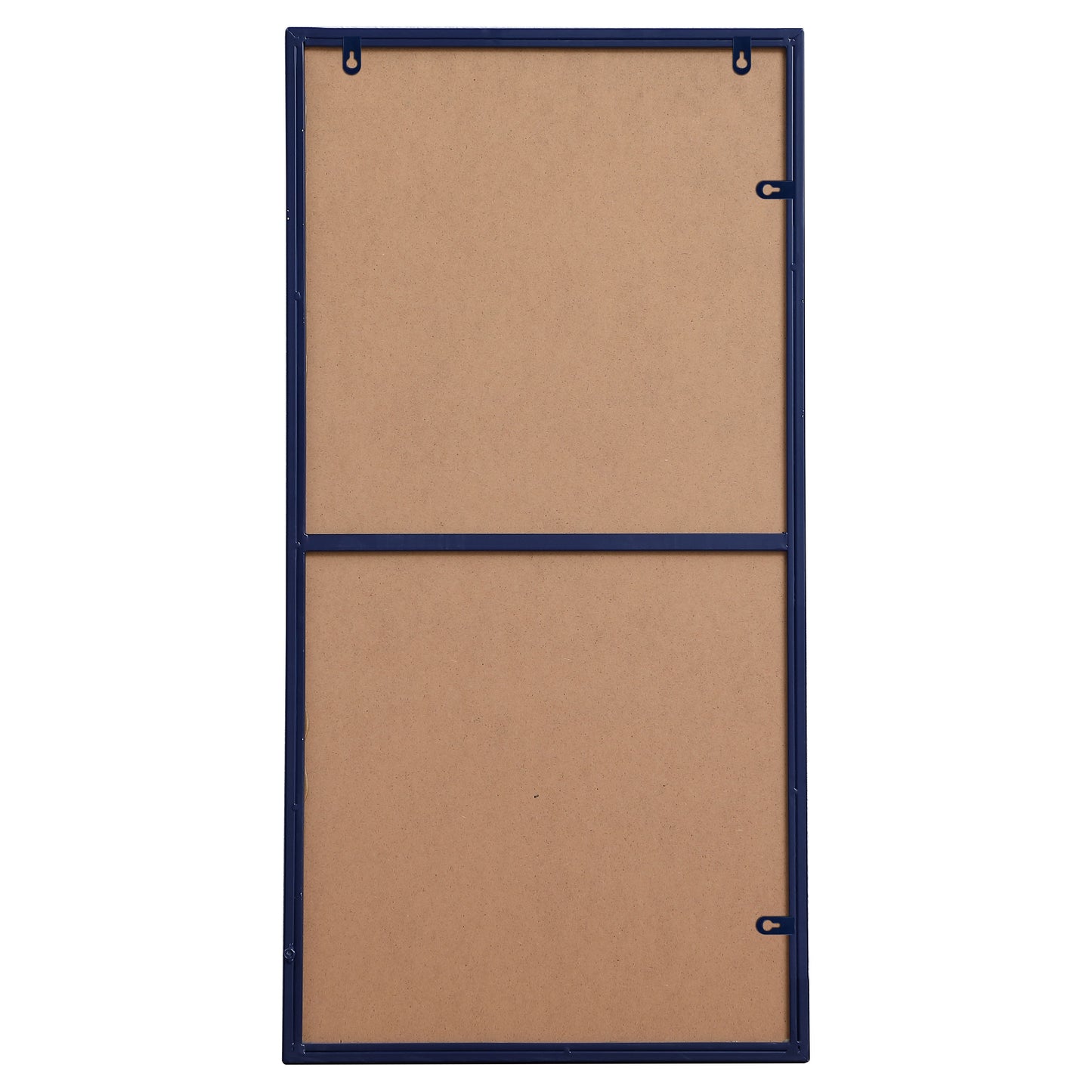 MR41836BL Monet 18" x 36" Metal Framed Rectangular Mirror in Blue