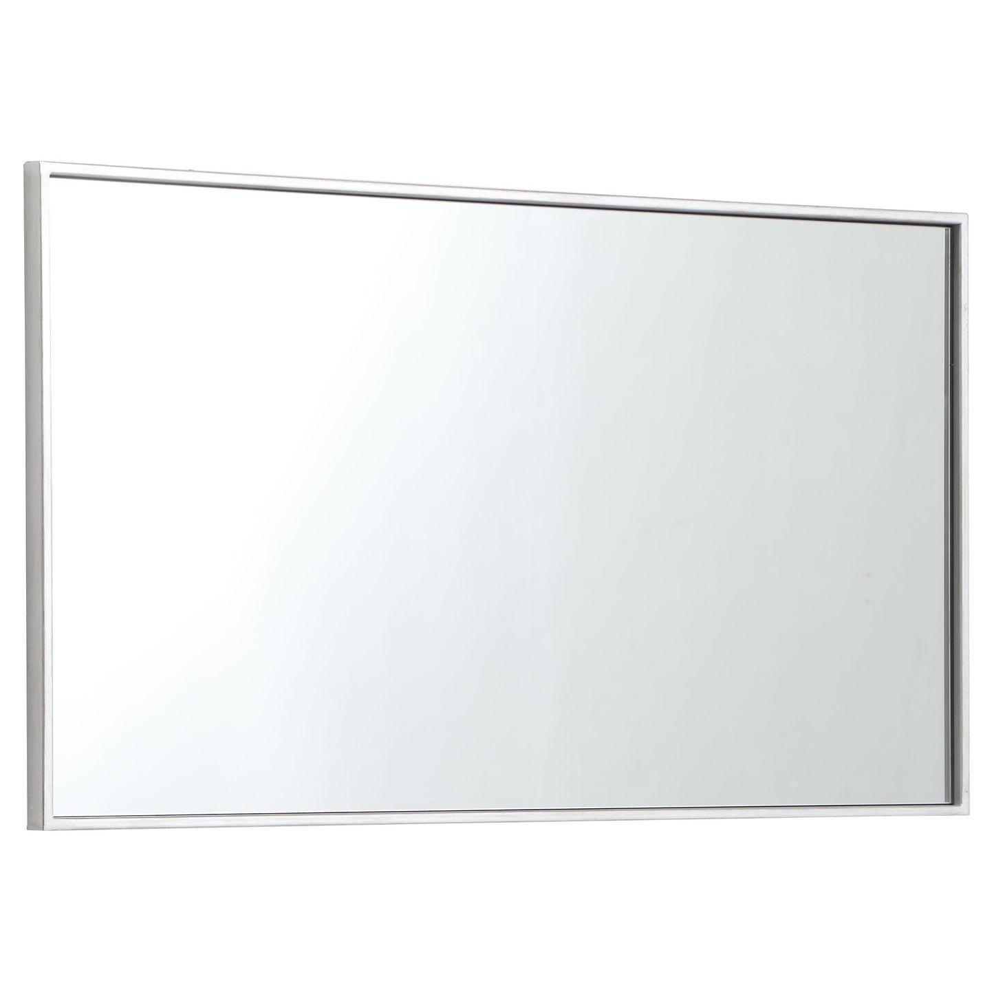 MR42036S Monet 20" x 36" Metal Framed Rectangular Mirror in Silver