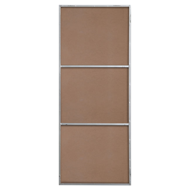 MR42460S Monet 24" x 60" Metal Framed Rectangular Mirror in Silver