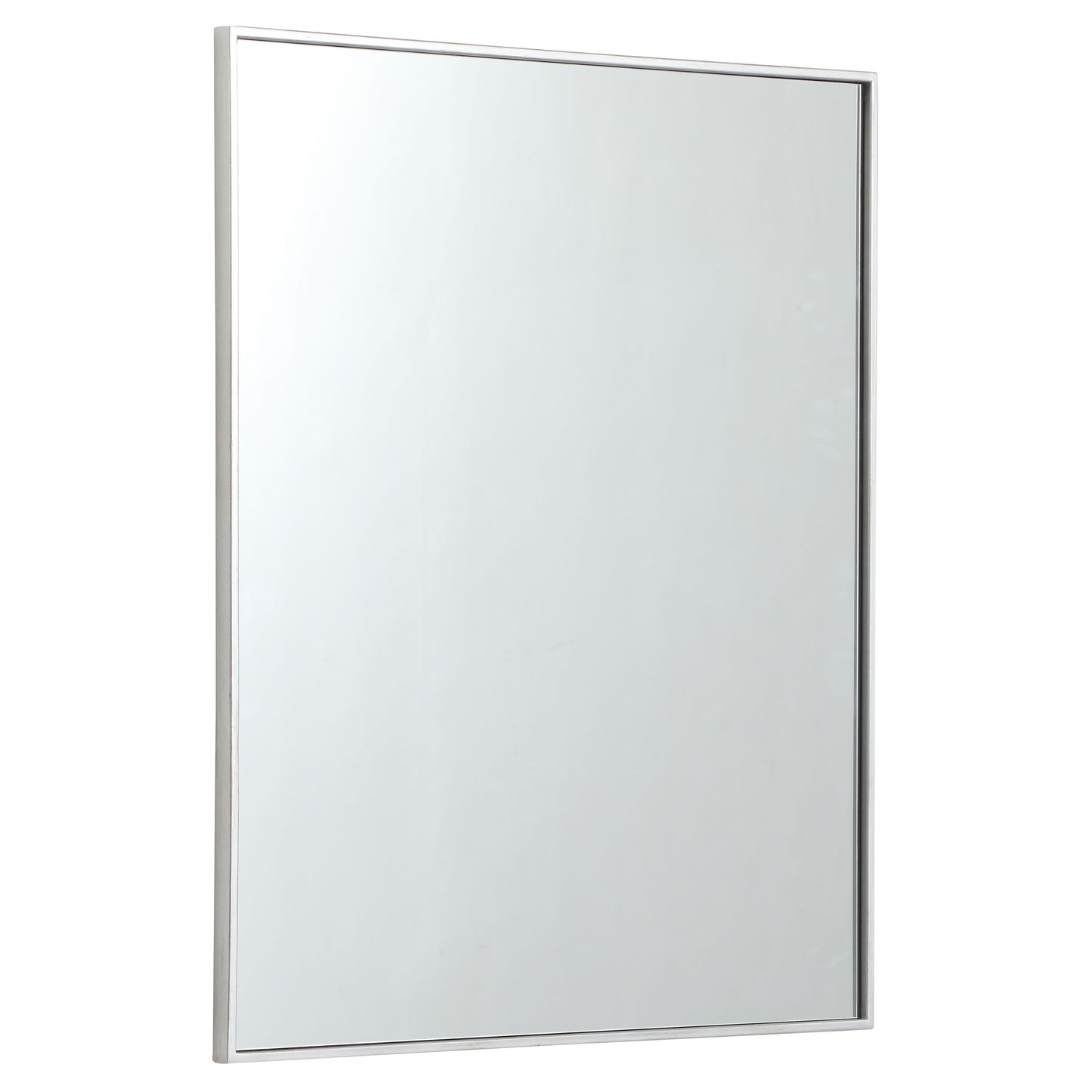 MR43036S Monet 30" x 36" Metal Framed Rectangular Mirror in Silver