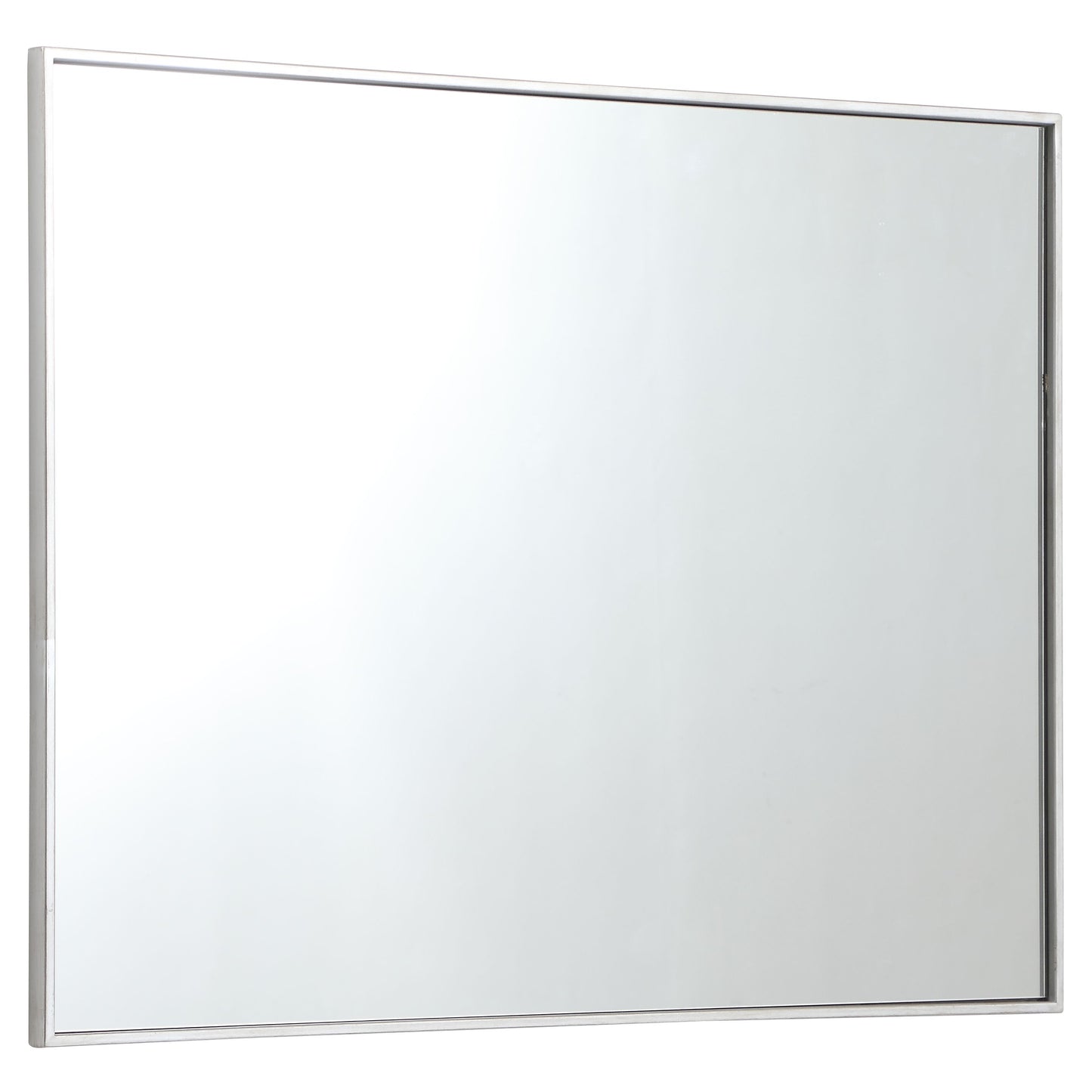 MR43040S Monet 30" x 40" Metal Framed Rectangular Mirror in Silver