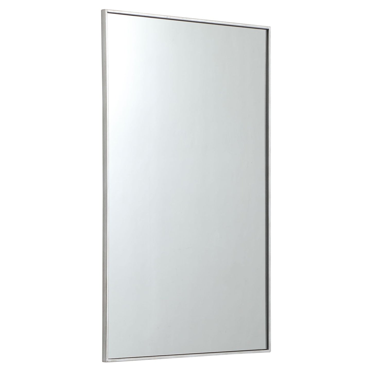 MR43048S Monet 30" x 48" Metal Framed Rectangular Mirror in Silver