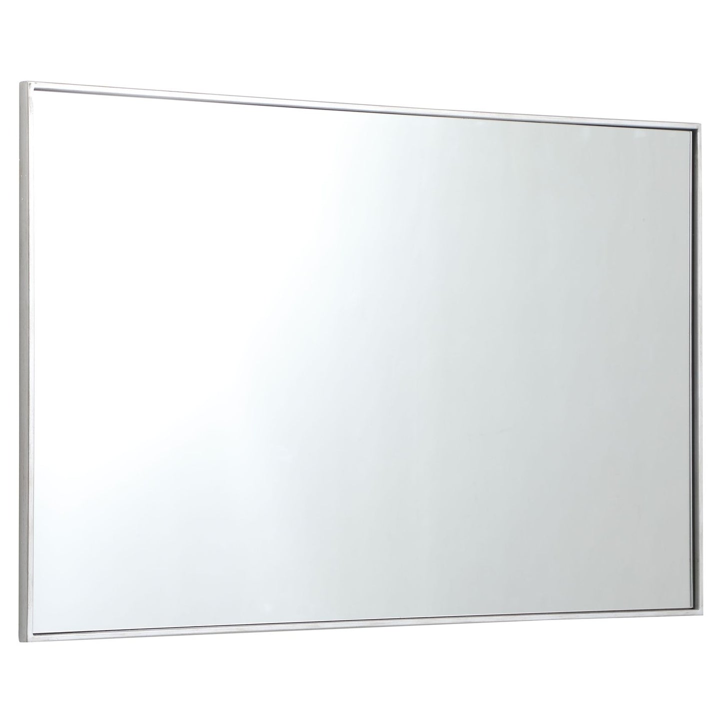 MR43048S Monet 30" x 48" Metal Framed Rectangular Mirror in Silver