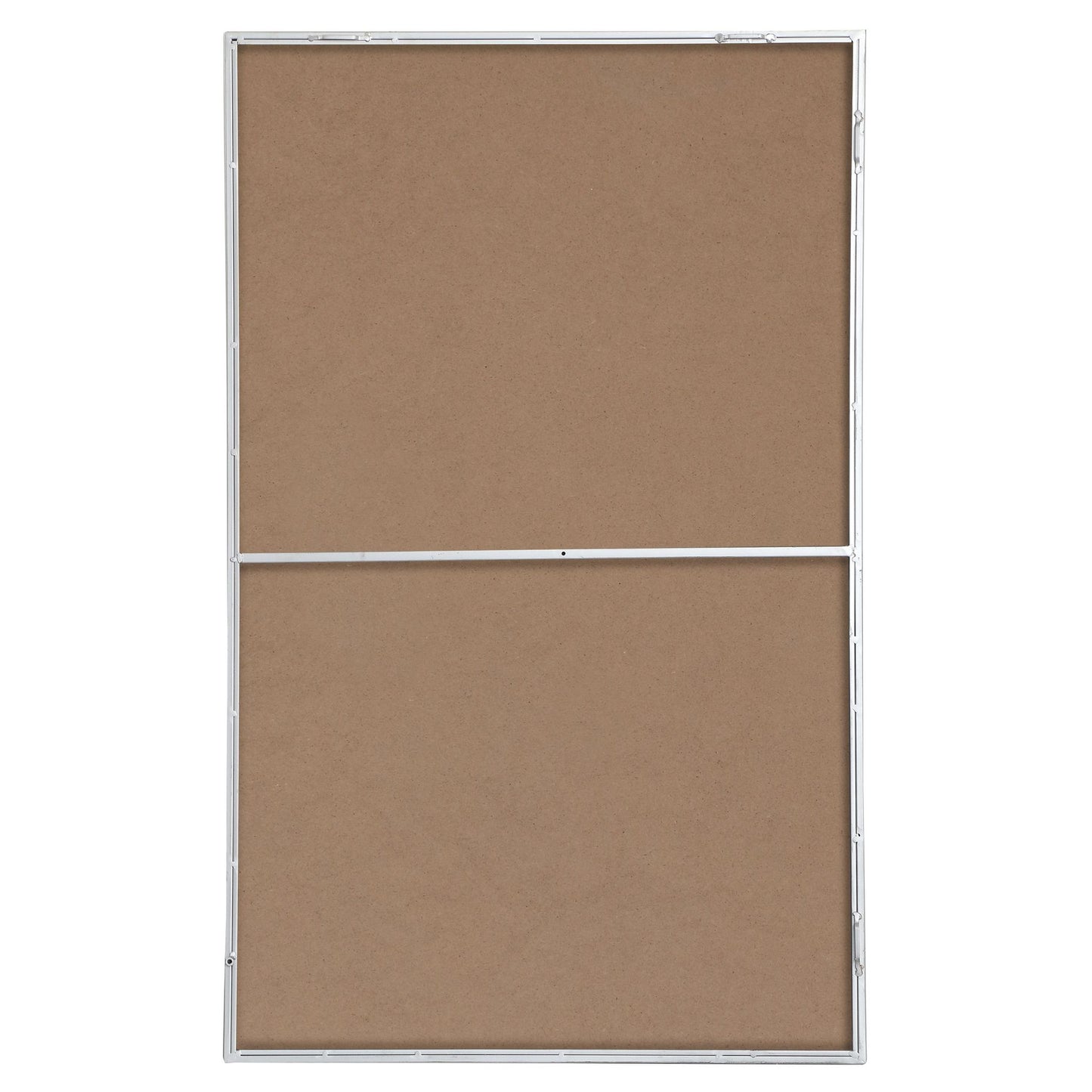 MR43048S Monet 30" x 48" Metal Framed Rectangular Mirror in Silver