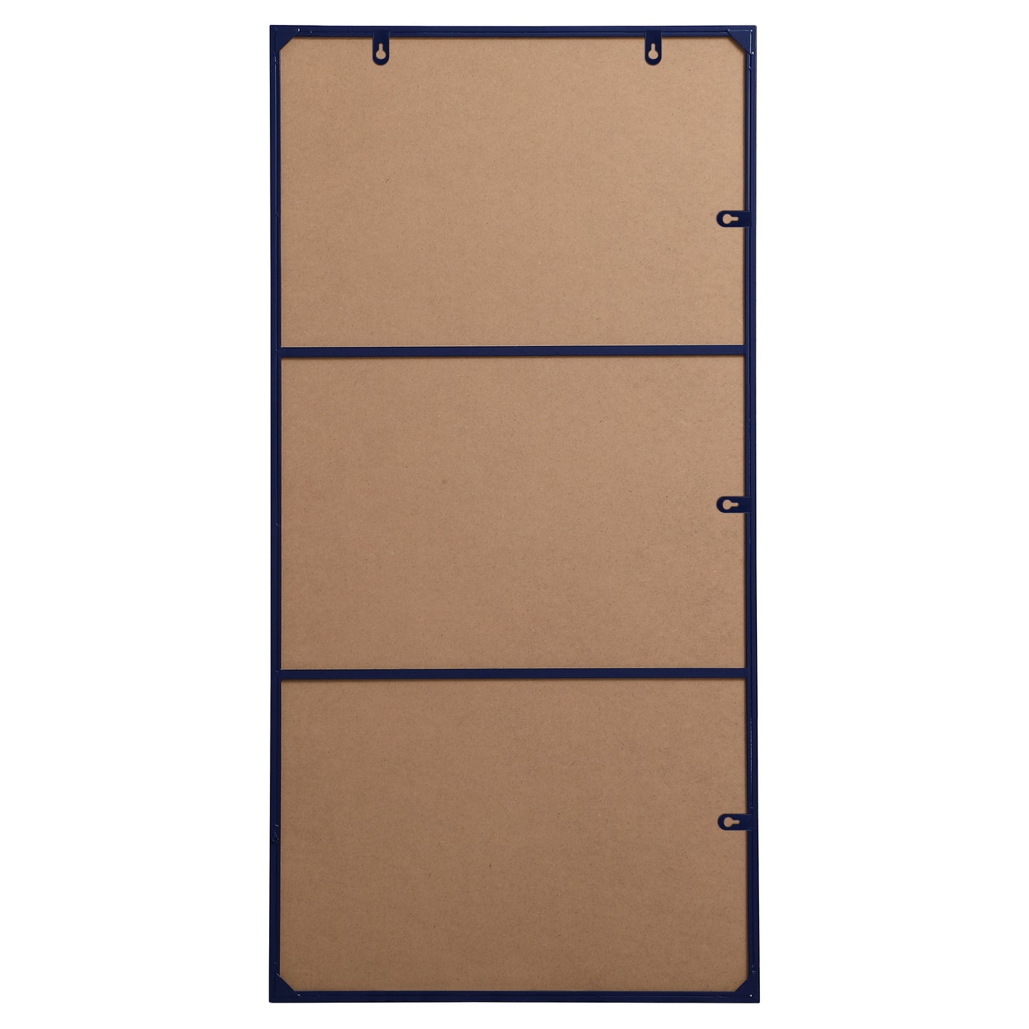 MR43060BL Monet 30" x 60" Metal Framed Rectangular Mirror in Blue