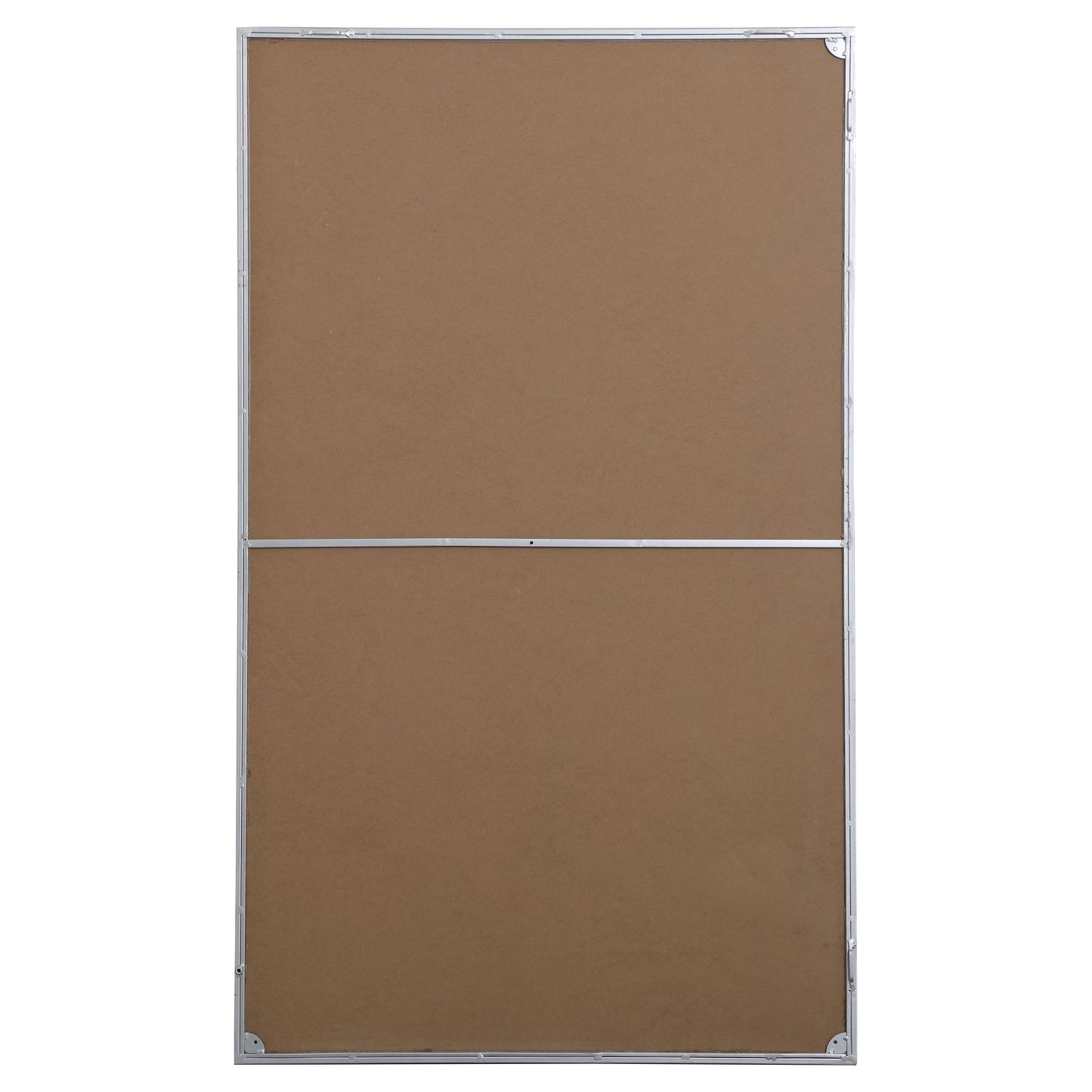 MR43660S Monet 36" x 60" Metal Framed Rectangular Mirror in Silver