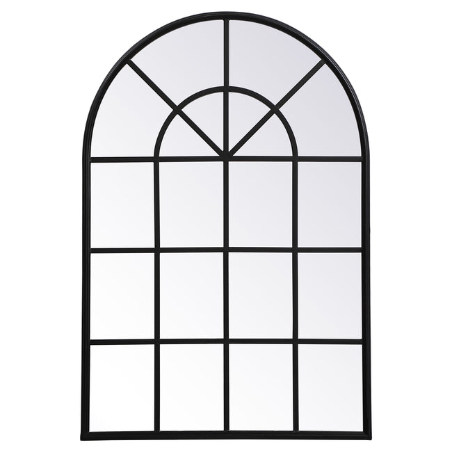 MR612842BK Motif 28" x 42" Decorative Mirror in Black