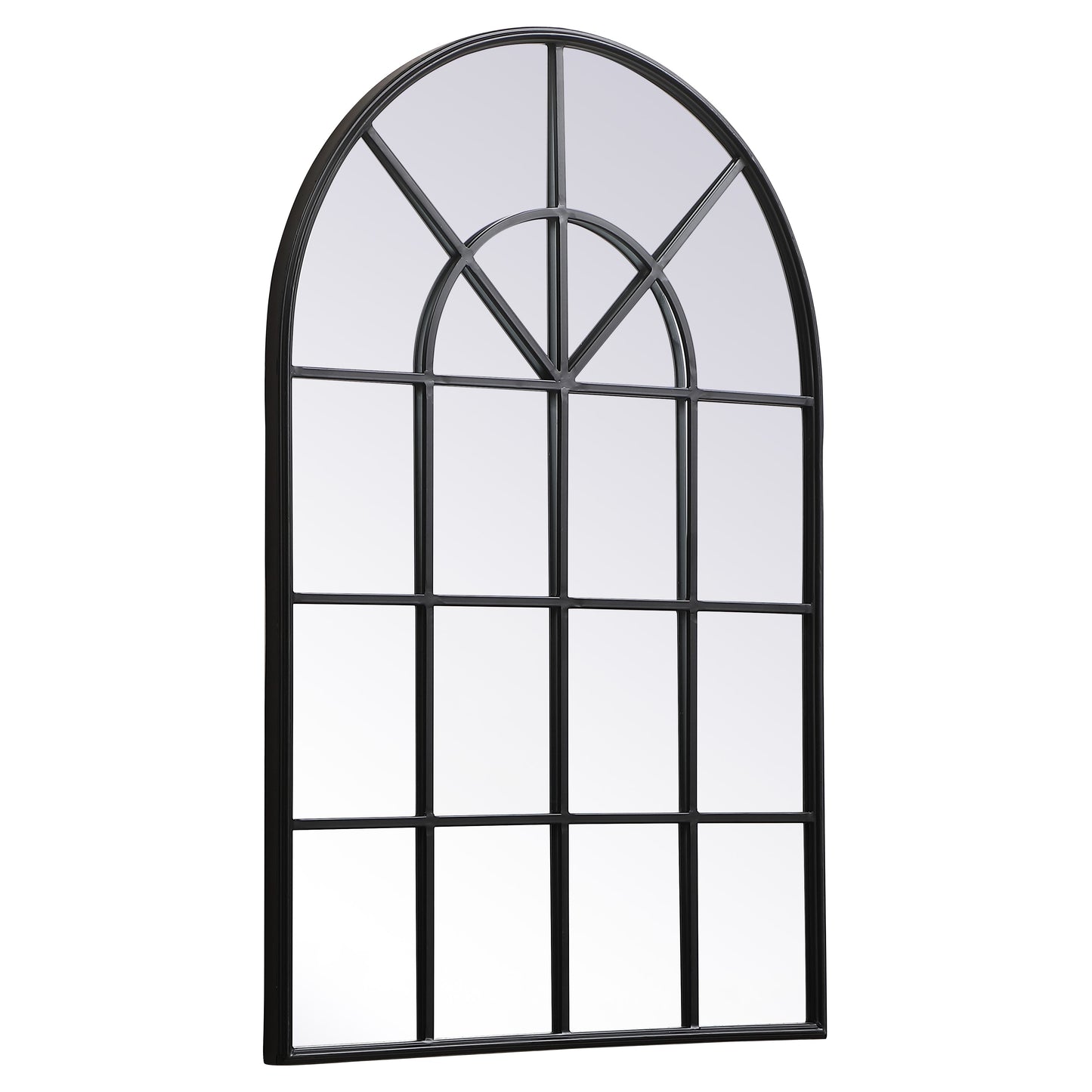 MR613248BK Motif 32" x 47" Decorative Mirror in Black