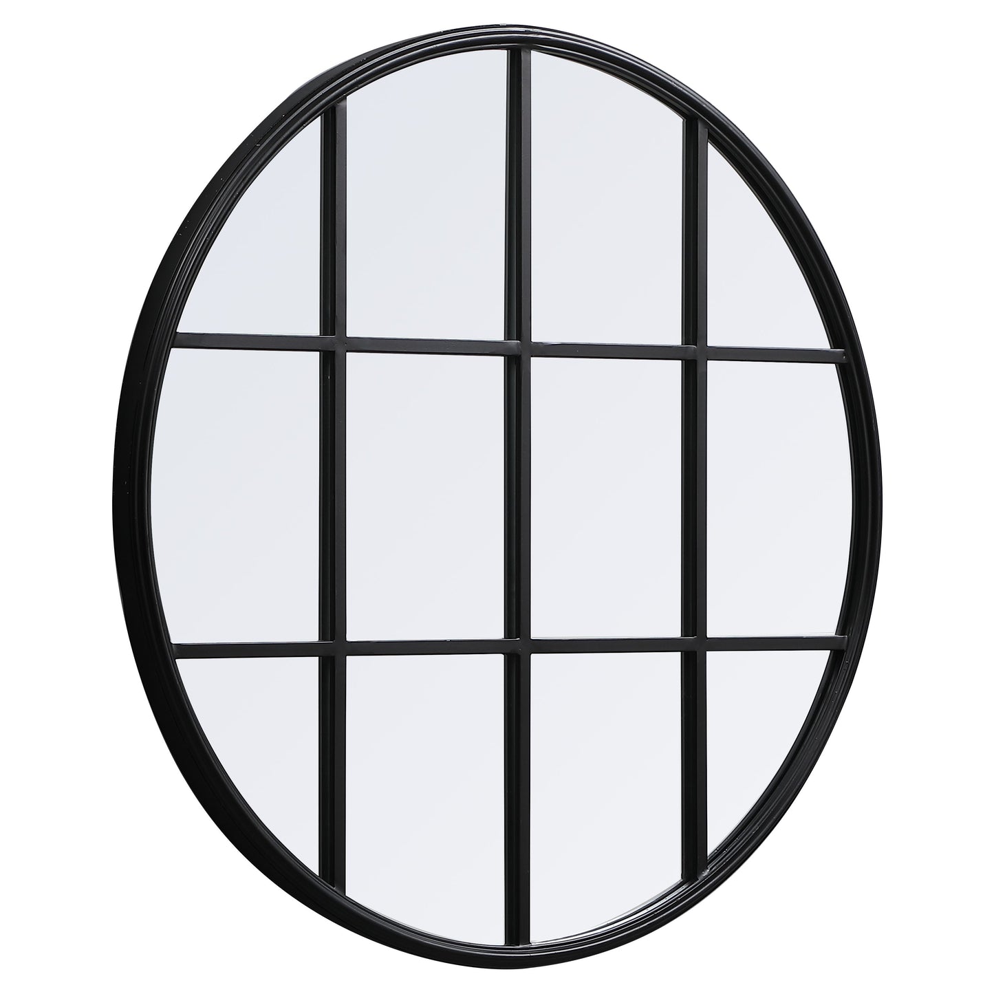 MR633232BK Motif 32" x 32" Decorative Mirror in Black