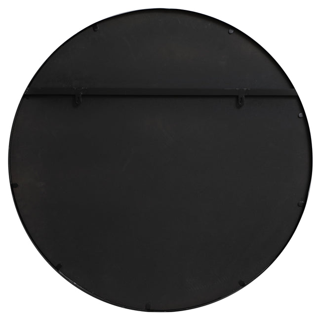 MR633232BK Motif 32" x 32" Decorative Mirror in Black