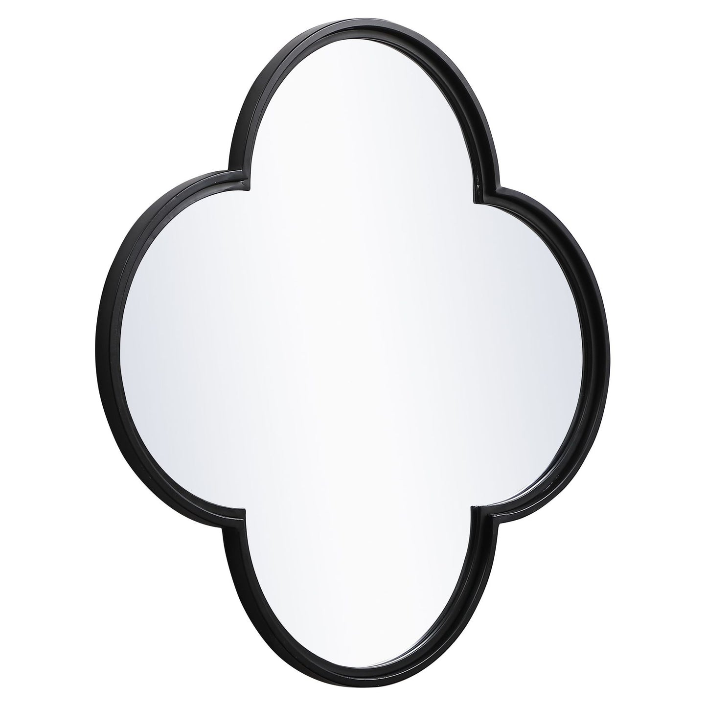 MR652828BK Motif 28" x 28" Decorative Mirror in Black