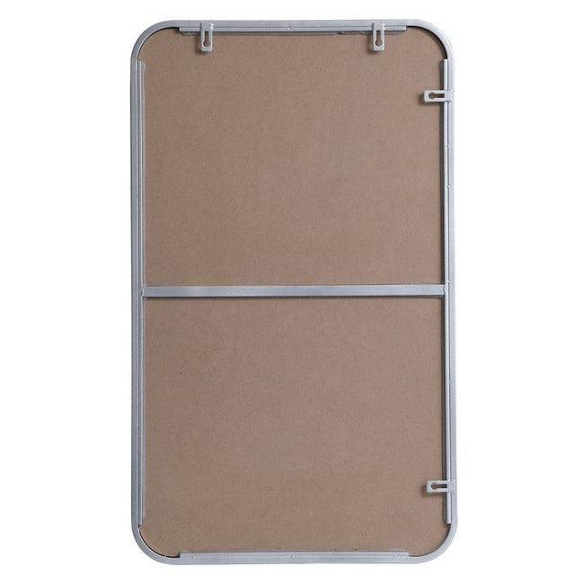 MR801830S Evermore 18" x 30" Metal Framed Rectangular Mirror in Silver