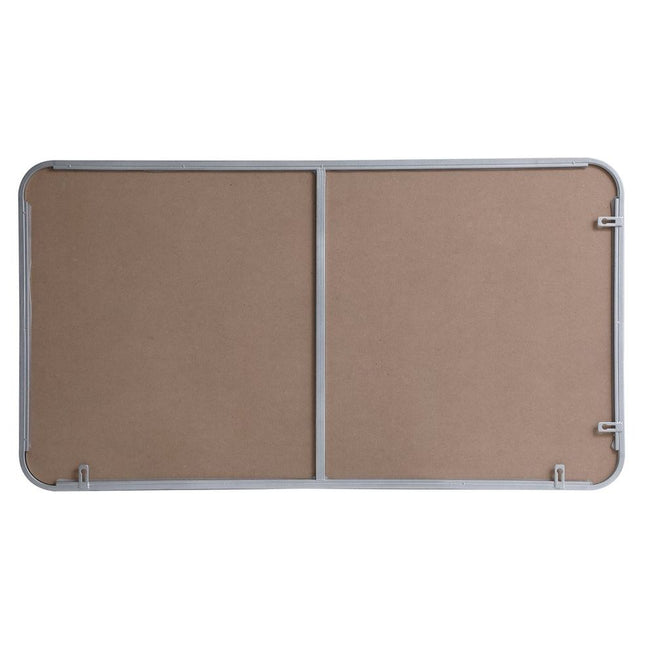 MR802240S Evermore 22" x 40" Metal Framed Rectangular Mirror in Silver