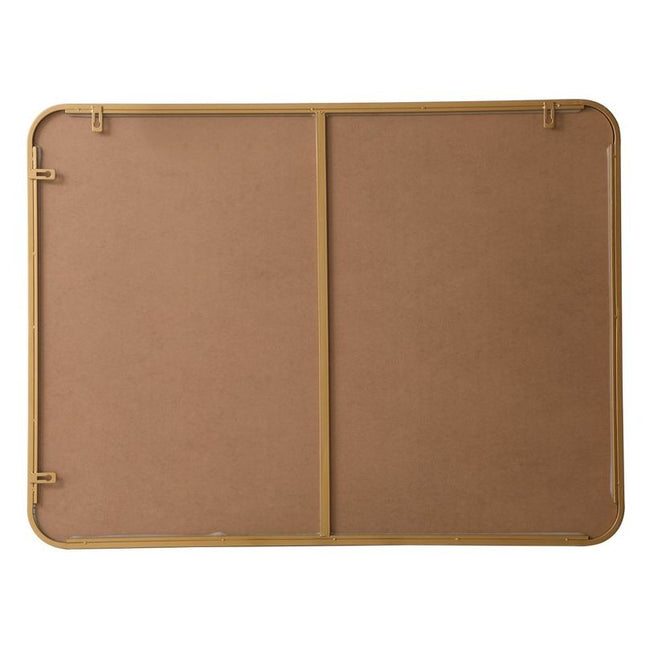 MR802736BR Evermore 27" x 36" Metal Framed Rectangular Mirror in Brass