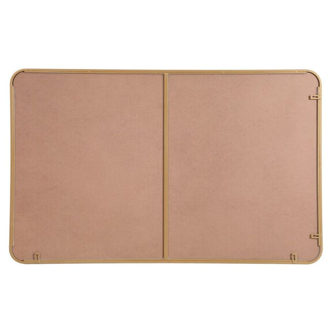MR803048BR Evermore 30" x 48" Metal Framed Rectangular Mirror in Brass