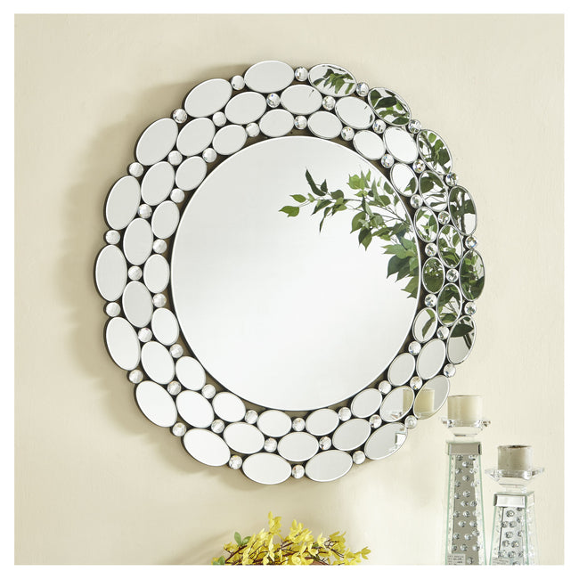 MR9128 Modern 35" x 35" Decorative Mirror