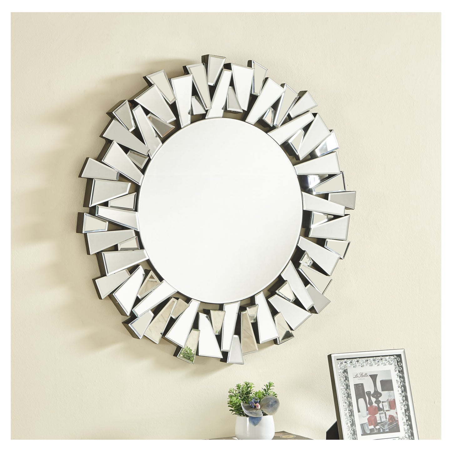MR9132 Modern 40" x 40" Decorative Mirror