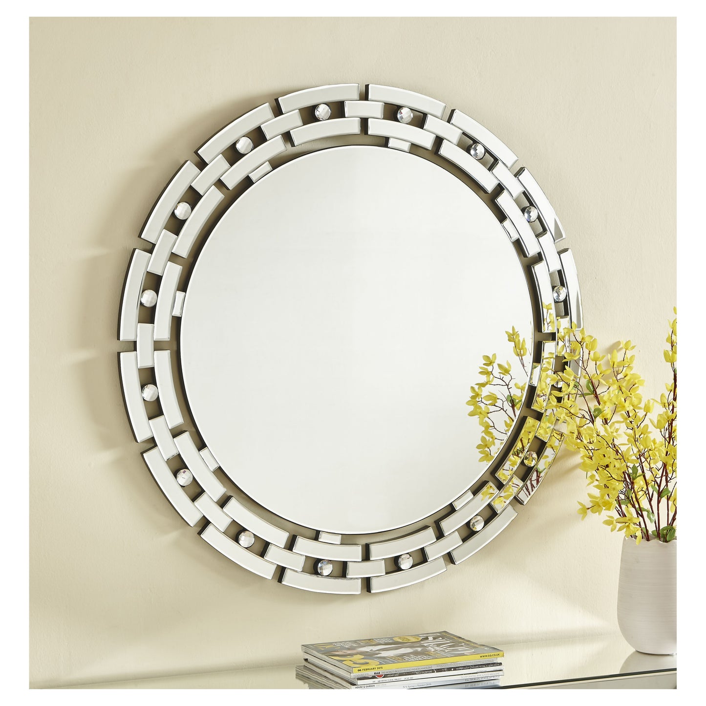 MR9144 Modern 36" x 36" Decorative Mirror