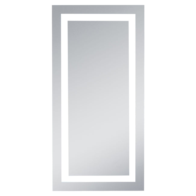 MRE-6002 Nova 20" x 40" LED Mirror in Glossy White - 5000K