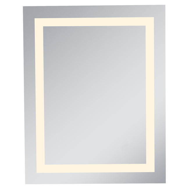 MRE-6013 Nova 24" x 30" LED Mirror in Glossy White - 3000K