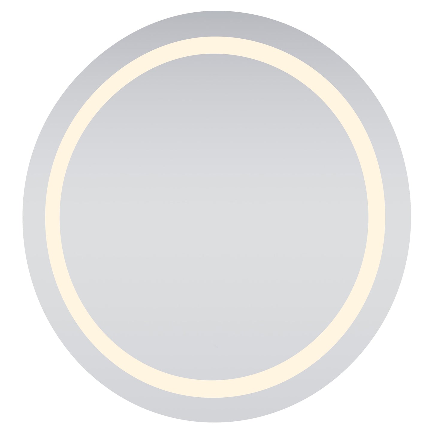 MRE-6015 Nova 30" x 30" LED Mirror in Glossy White - 3000K
