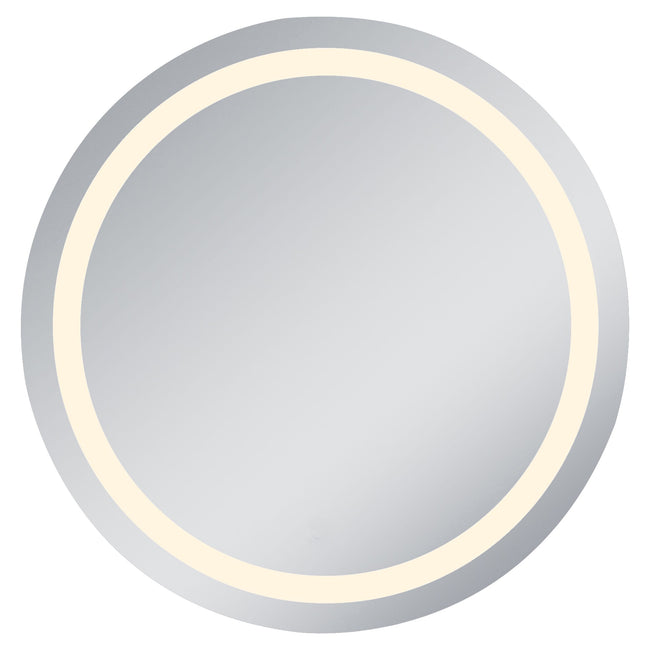 MRE-6016 Nova 36" x 36" LED Mirror in Glossy White - 3000K