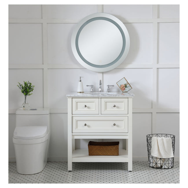 MRE22828 Helios 28" x 28" LED Mirror - Adjustable Color Temp