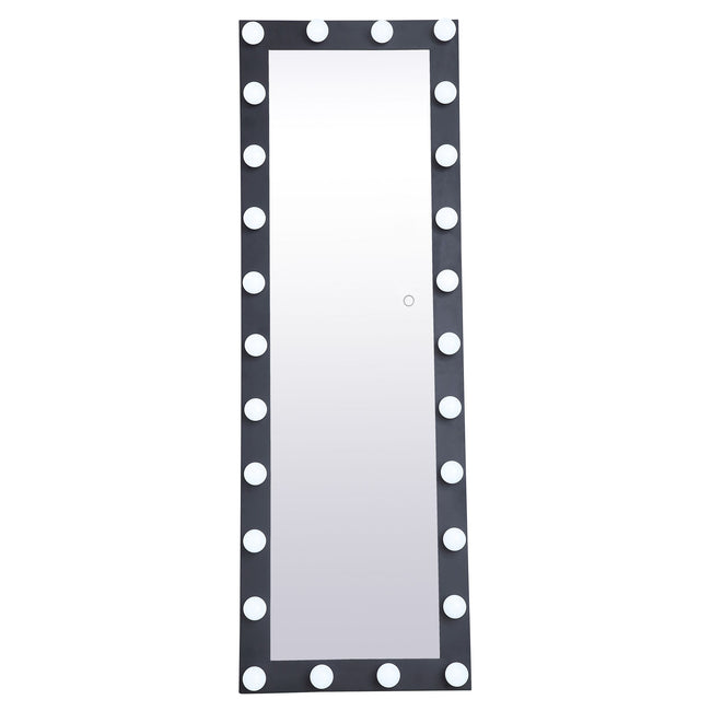 MRE32471BK Brenda 24" x 71" LED Mirror in Black - 5000K