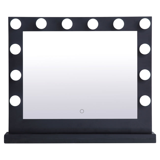 MRE33226BK Brenda 32" x 26" LED Mirror in Black - 5000K