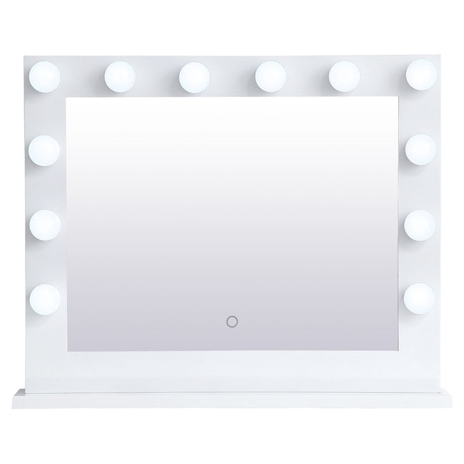 MRE33226WH Brenda 32" x 26" LED Mirror in White - 5000K