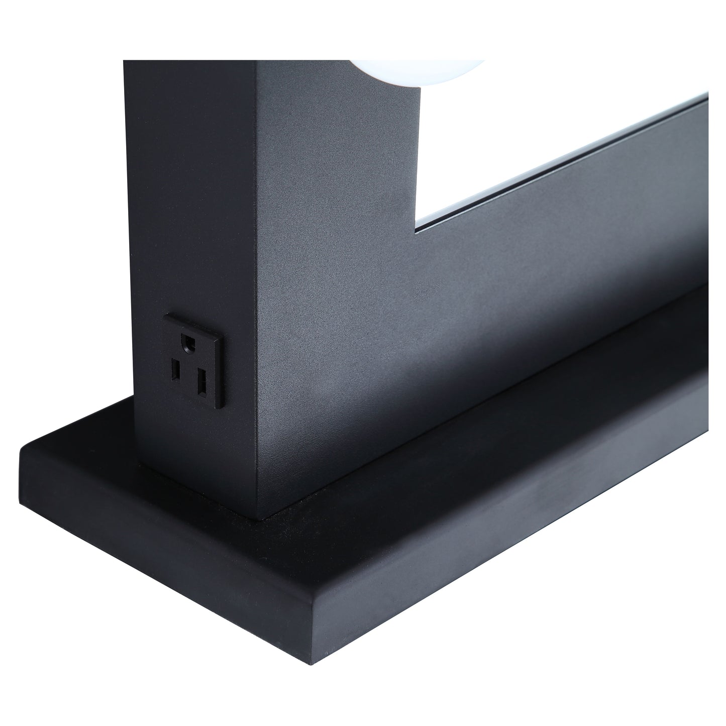 MRE33226BK Brenda 32" x 26" LED Mirror in Black - 5000K