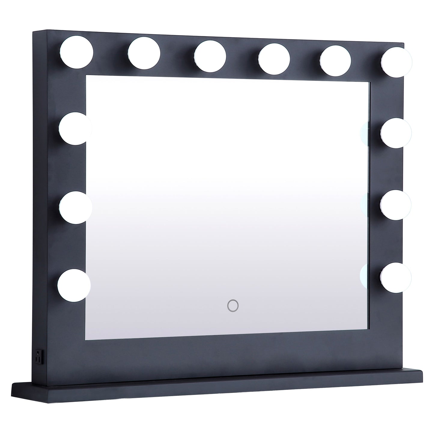 MRE33226BK Brenda 32" x 26" LED Mirror in Black - 5000K