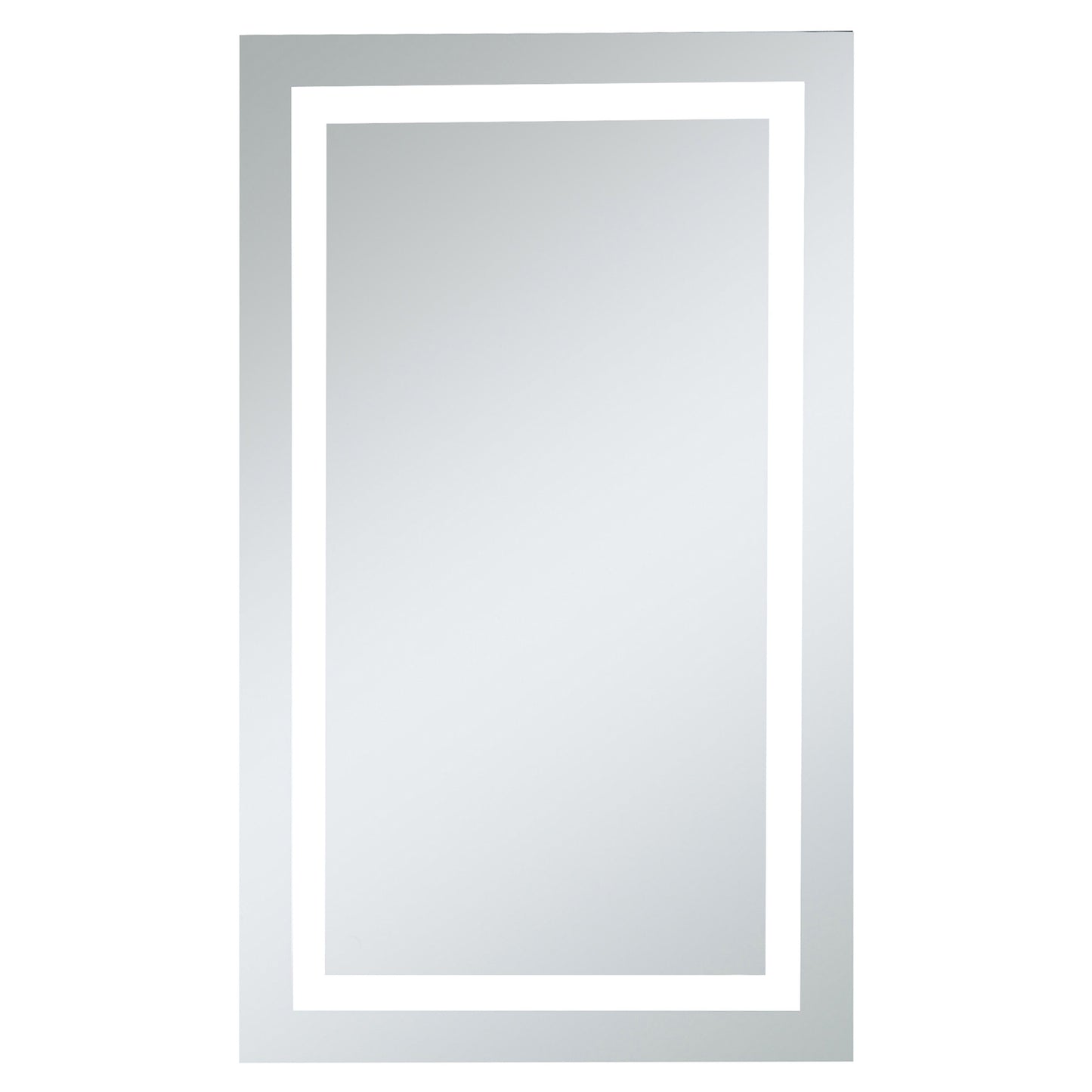 MRE-6004 Nova 24" x 40" LED Mirror in Glossy White - 5000K