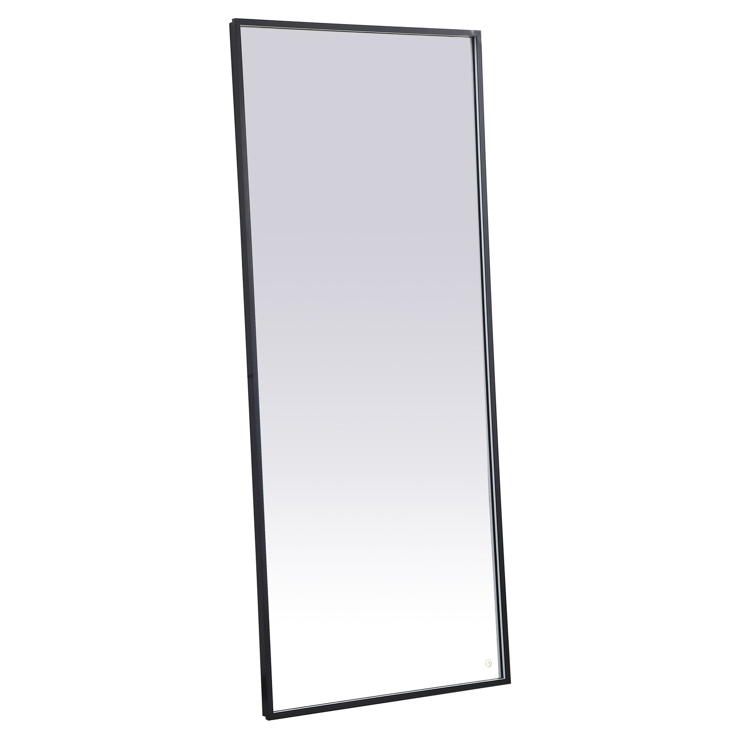 MRE63072BK Pier 72" x 30" LED Mirror in Black - Adjustable Color Temp