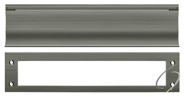 MS0030U15A Mail Slot; Heavy Duty; Antique Nickel Finish