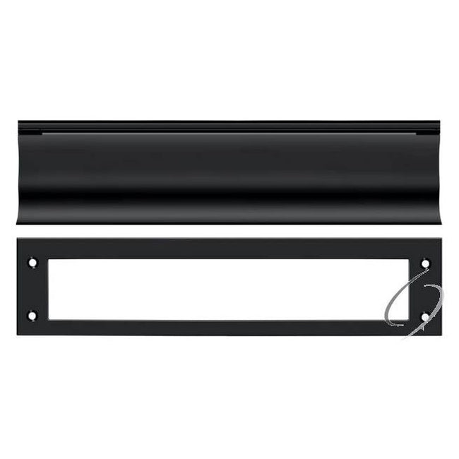 MS0030U19 Mail Slot; Heavy Duty; Black Finish