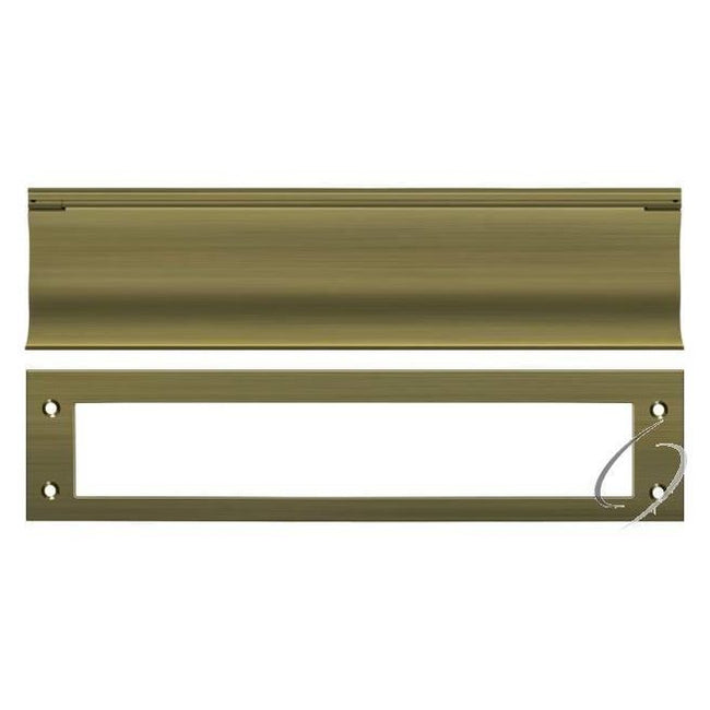 MS0030U5 Mail Slot; Heavy Duty; Antique Brass Finish