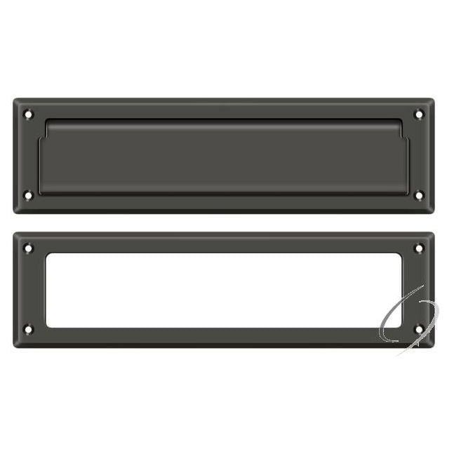 MS211U10B Mail Slot 13-1/8" with Interior Frame; Oil Rubbed Bronze Finish