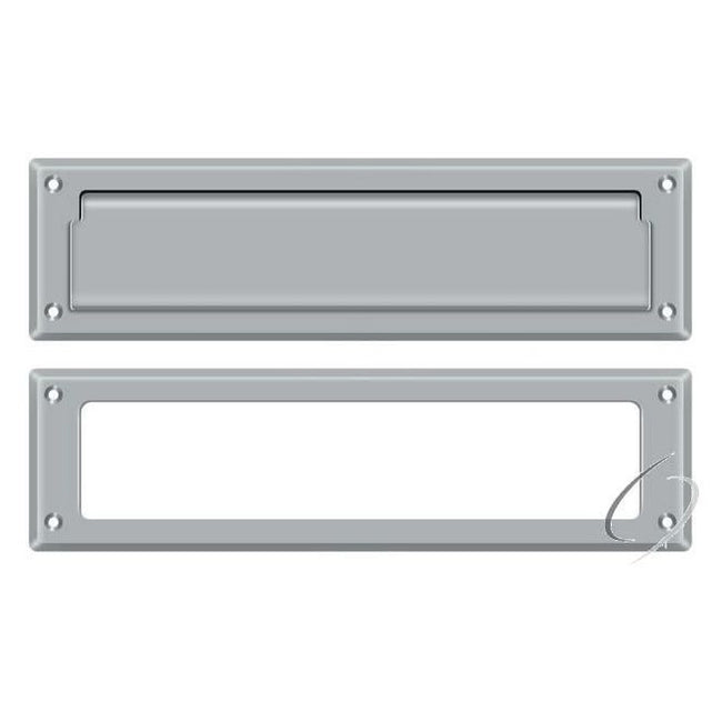 MS211U26D Mail Slot 13-1/8" with Interior Frame; Satin Chrome Finish