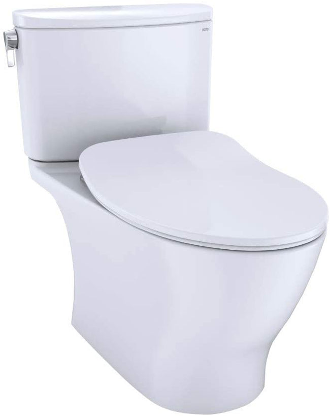 Toto MS442234CEFG#01 - Nexus 1.28 GPF Two Piece Elongated Chair Height Toilet with Tornado Flush Tec