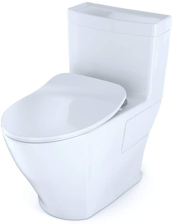 MS624234CEFG#01 - Legato 1.28 GPF One Piece Elongated Chair Height Toilet with C- Cotton White