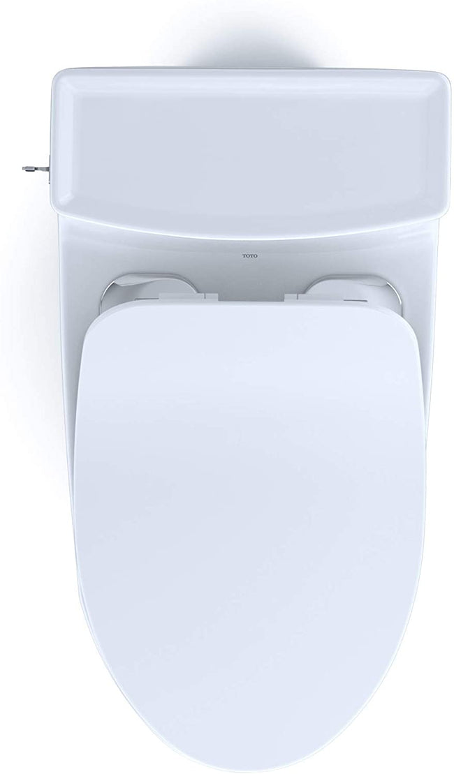 Toto MS626234CEFG#01 - Aimes One-Piece Elongated 1.28 GPF Toilet with CEFIONTECT and SoftClose Seat,