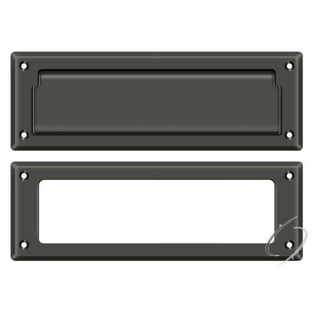 MS626U10B Mail Slot 8-7/8" with Interior Frame; Oil Rubbed Bronze Finish