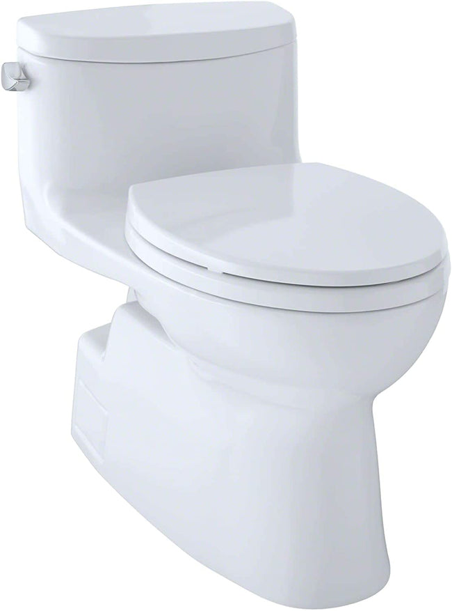 Carolina-2 One-Piece High-Efficiency Toilet with SanaGloss, 1.28GPF- Cotton