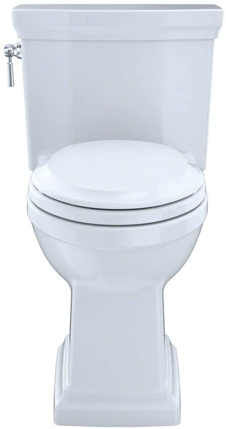 Toto MS814224CEFG#01 - Promenade II One-Piece Elongated 1.28 GPF Universal Height Toilet with CeFiON
