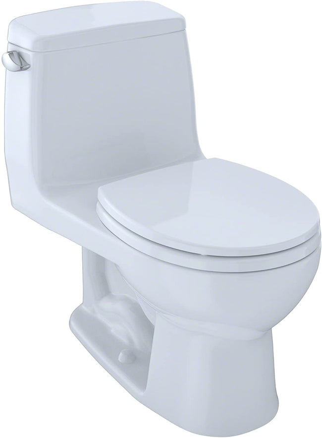 Toto MS853113S#01 - Ultramax Round One Piece Toilet- Cotton White