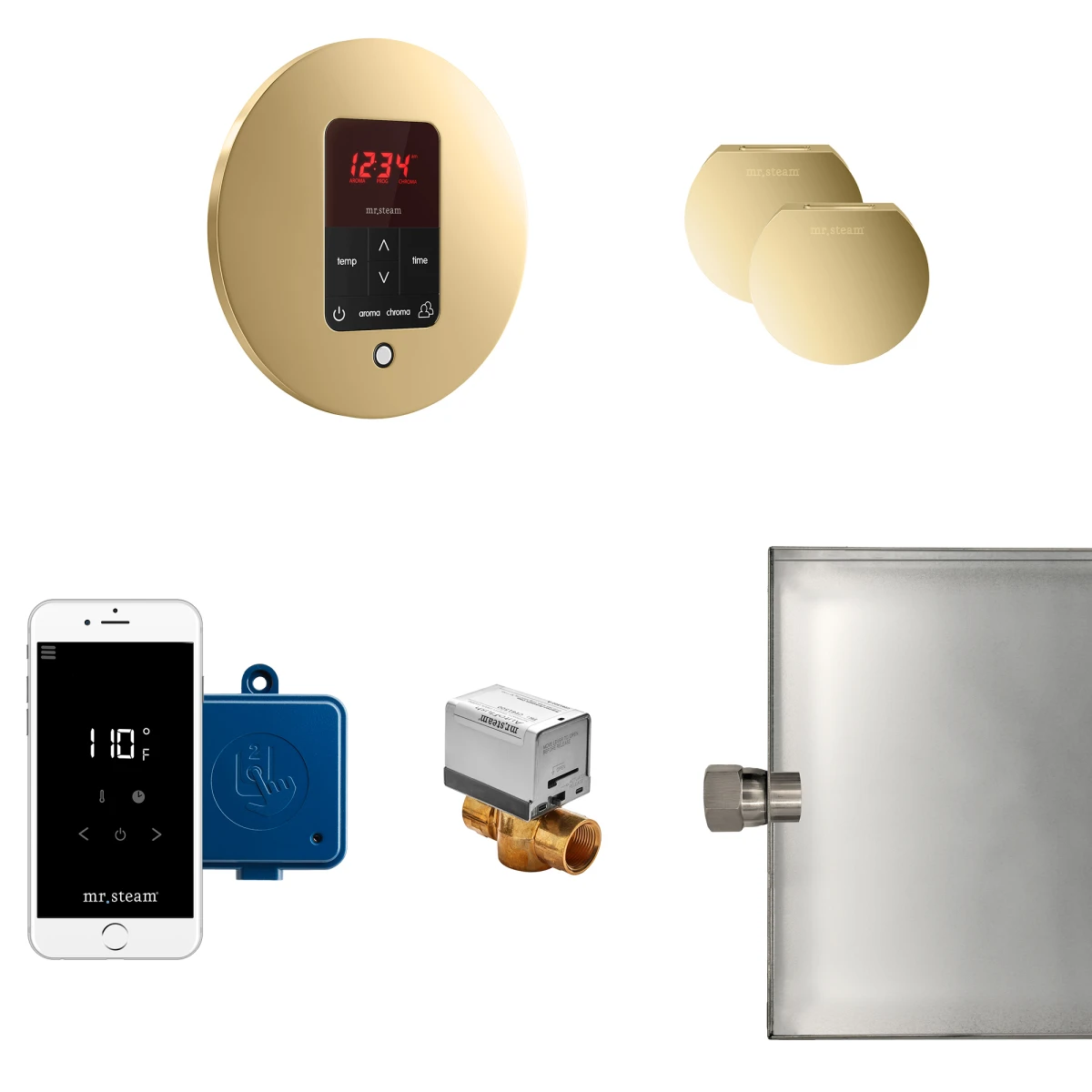Butler Max Package Round Polished Brass