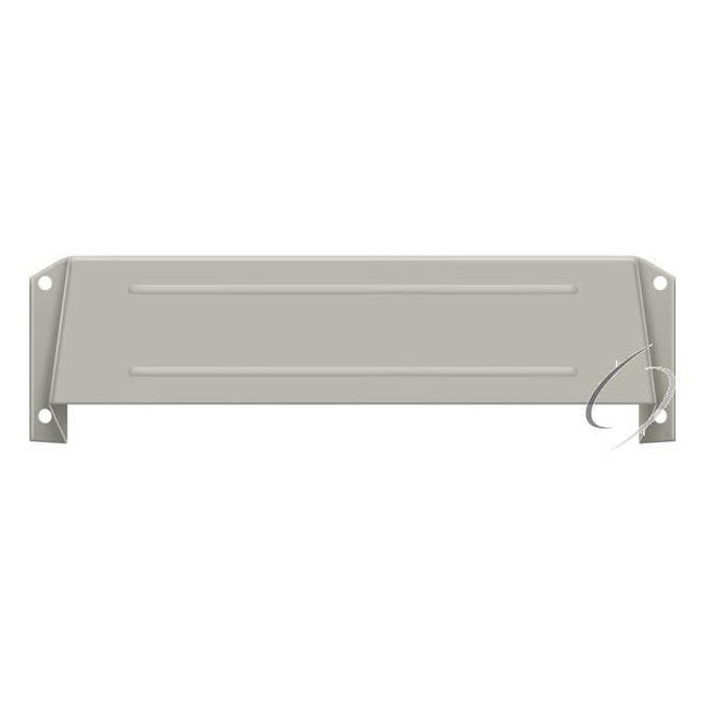 MSH158U15 Letter Box Hood; Satin Nickel Finish